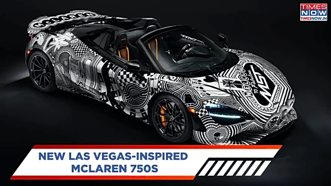 McLaren 750S Spider Project Viva — Las Vegas Lights Inspire This Stunning One-Off