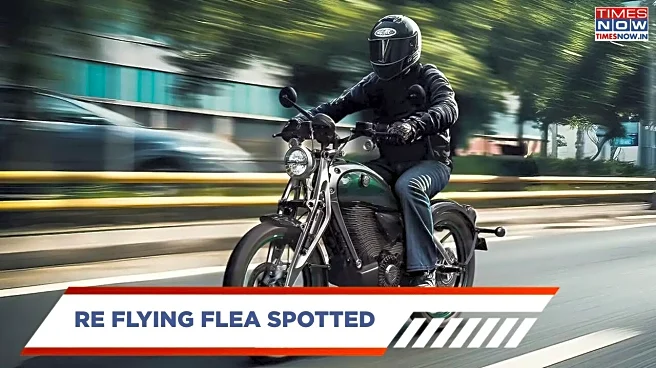 Royal Enfield Flying Flea On The Move — Check Out Its Road Presence Here