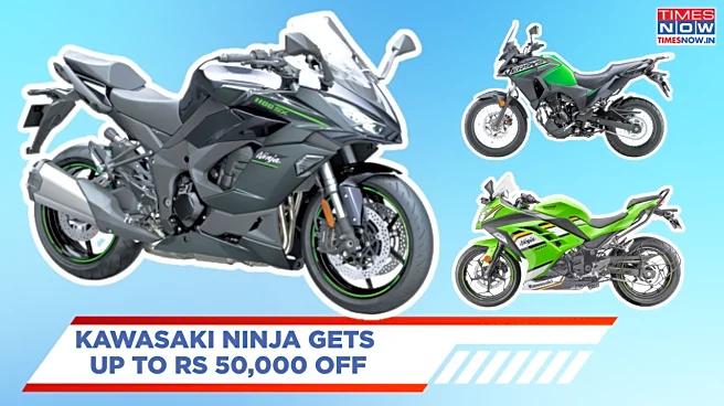 Up To Rs 55,000 Discount On Kawasaki Ninja And Versys Motorcycles - Get Details