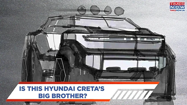 Check Out Hyundai Creta's Big Brother, The Crater SUV Concept