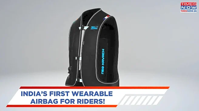 Neo Kavach Launches India's First Wearable Airbag For Bikers - How Does It Work?