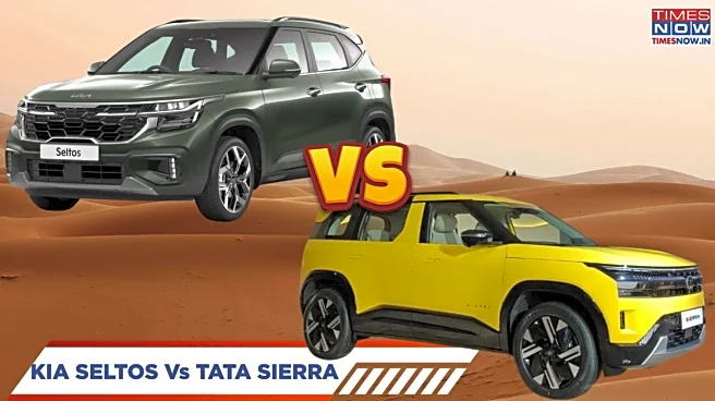 All New Tata Sierra Vs Kia Seltos - Size, Specs, Design Comparison