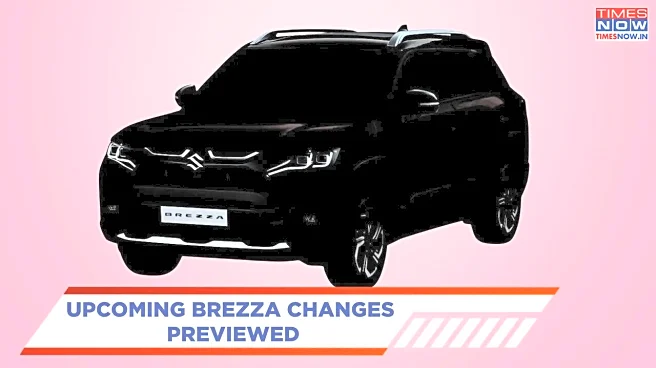 Maruti Suzuki Brezza Facelift Caught Testing — New Features To Expect