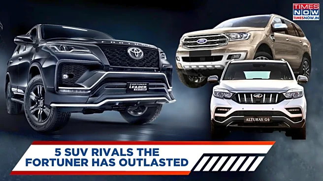 5 Discontinued SUVs The Toyota Fortuner Outlasted - Endeavour, Pajero Sport And More