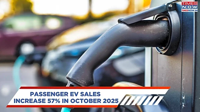 Passenger EV Sales Jump 57% In October, This Indian Carmaker Leads The Charge