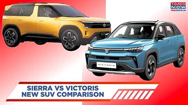Tata Sierra vs Maruti Suzuki Victoris Tech And Features Comparison