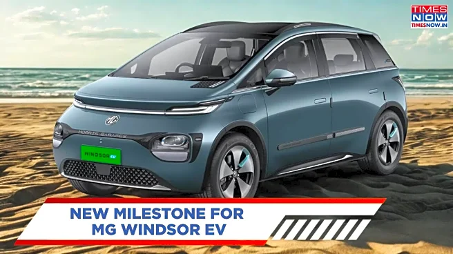 MG Windsor Achieves 50,000-Unit Milestone — Why It’s Becoming India’s New Favourite EV
