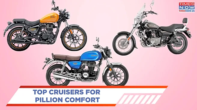 5 Cruiser Bikes In India With The Most Comfortable Pillion Seats