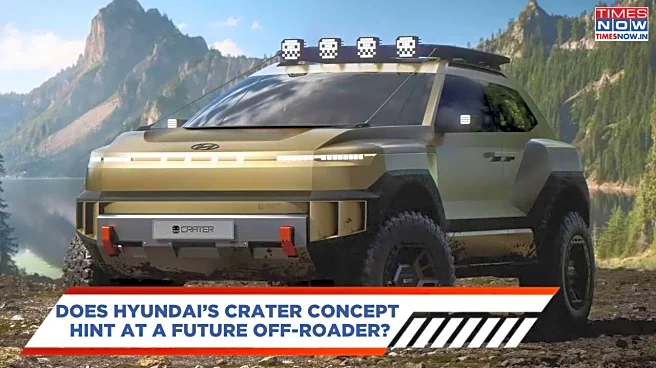 Hyundai Crater Concept Shows Hyundai Is Finally Ready To Build A True Off-Roader