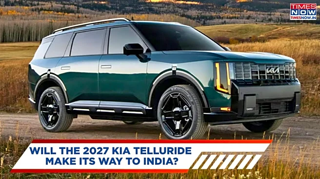 2027 Kia Telluride Breaks Cover - Is An India Launch On The Cards?