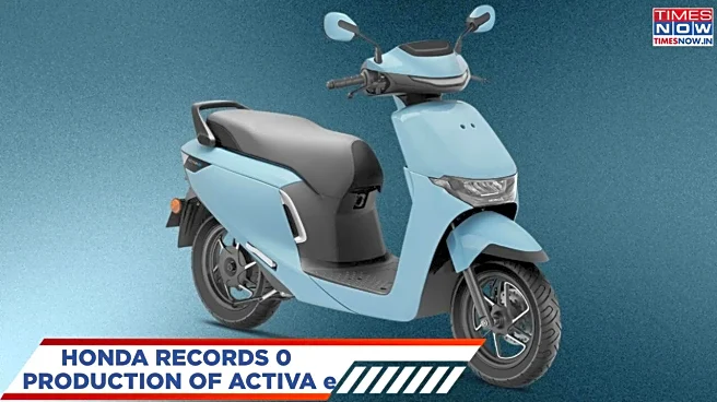 Honda Records Zero Production of Activa e: and QC1 Scooters - What’s Holding Them Back?