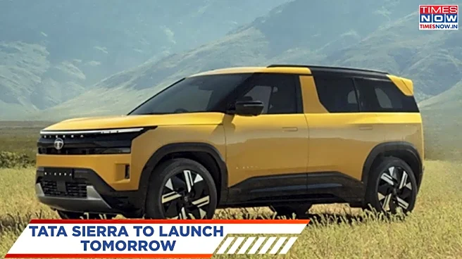 Tata Sierra All Set To Launch Tomorrow - Here Is What We Know So Far