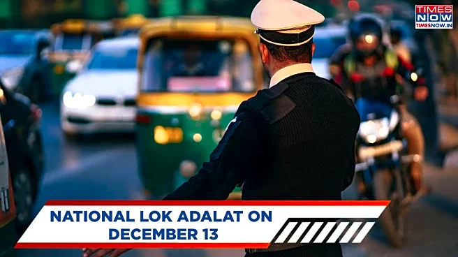Lok Adalat Returns On December 13 — Simple Steps To Settle Your Traffic Challans