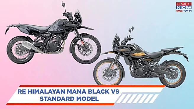 Royal Enfield Himalayan Mana Black Edition Vs Standard Model: What's Different?
