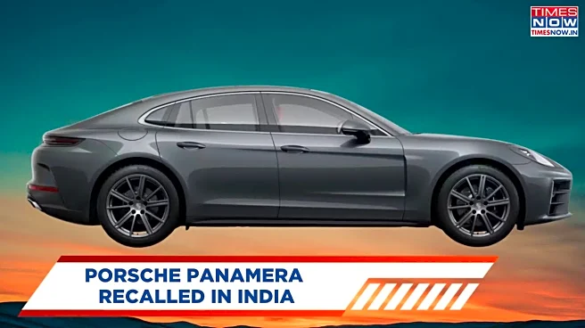 Porsche Panamera Recalled In India - Here Is Everything You Need to Know