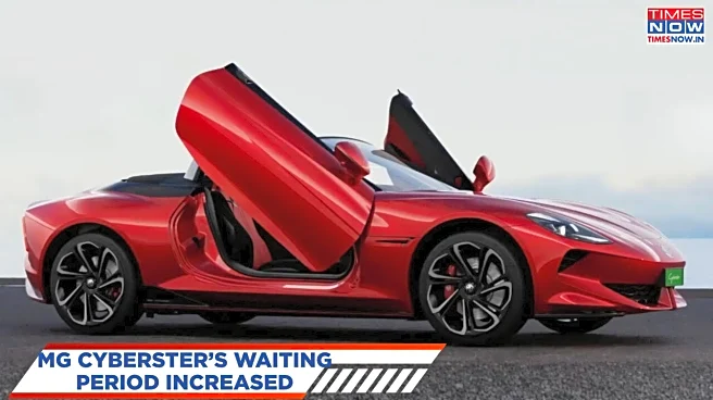 MG Cyberster Electric Roadster Waiting Period Increased - What You Need To Know