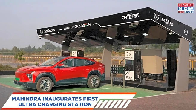 Mahindra Inaugurates First 180 kW Ultra Fast Charging Station - Will Expand To 250 Stations Soon