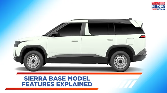 Tata Sierra Base Model Features Explained - What You Get For Rs 11.49 Lakh!