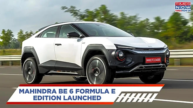 Mahindra BE 6 Formula E Edition Launched In India - Limited To 999 Units