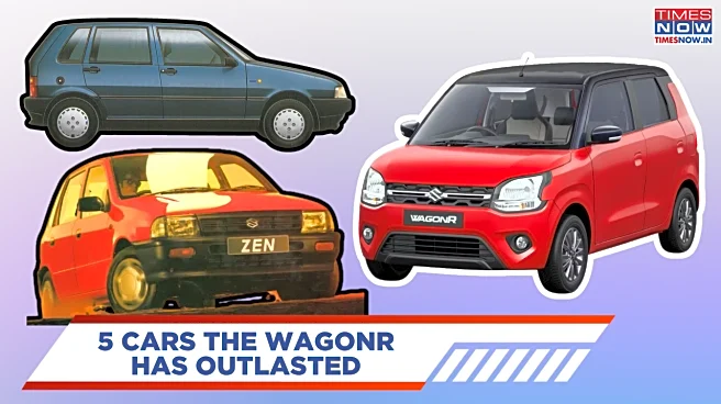 5 Cars The WagonR has Outlasted in India - Santro, Indica and Others