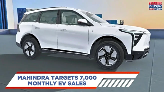 Mahindra Targets 7,000 Monthly EV Sales By Fiscal-End, 1000 Charging Points By 2027