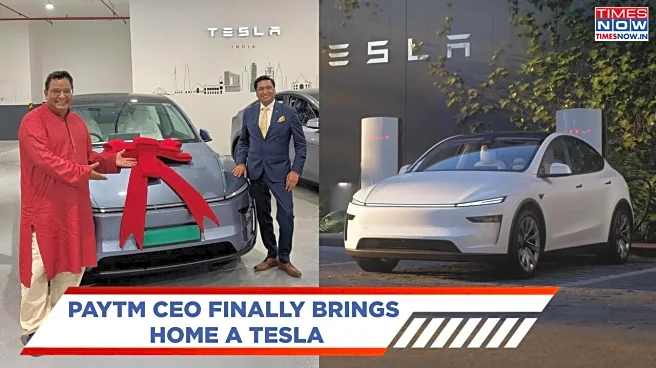 Paytm CEO Vijay Shekhar Sharma Buys Tesla Model Y — Inside His Latest Purchase