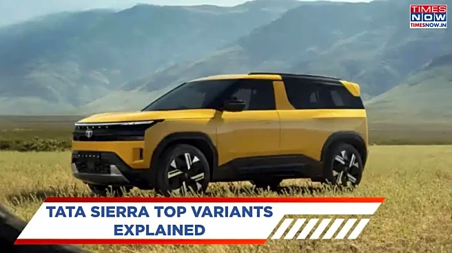 Tata Sierra Accomplished And Accomplished Plus: What Each Variant Offers