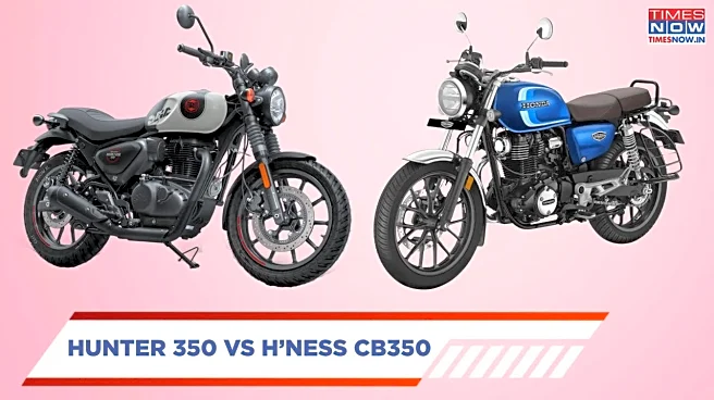 Royal Enfield Hunter 350 Vs Honda H’ness CB350: Price, Mileage, Specs Compared
