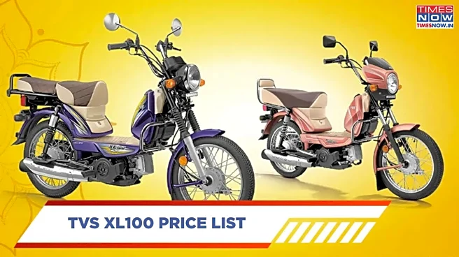 TVS XL100 Price List India: Updated Rates For 2025