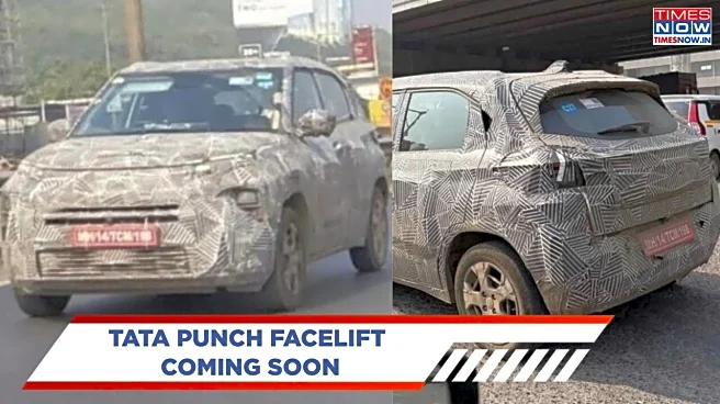 Tata Punch Facelift Spotted — Key Details Revealed