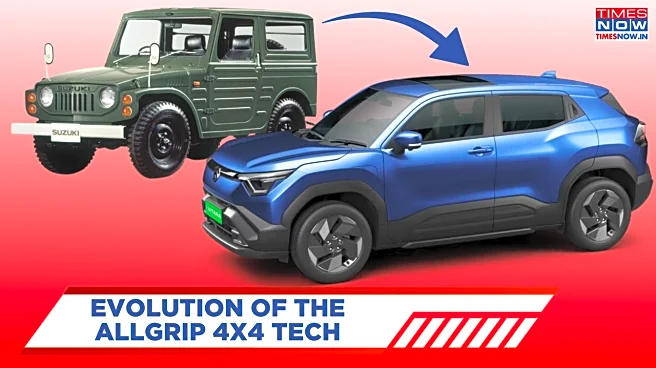 Watch - Maruti Suzuki ALLGRIP 4X4 Tech In Action, To Launch In eVitara Soon!