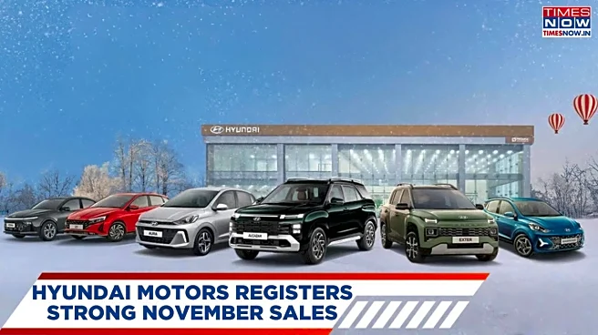 Hyundai Motor India Closes November’25 With Strong Sales Growth Fueled By New Venue