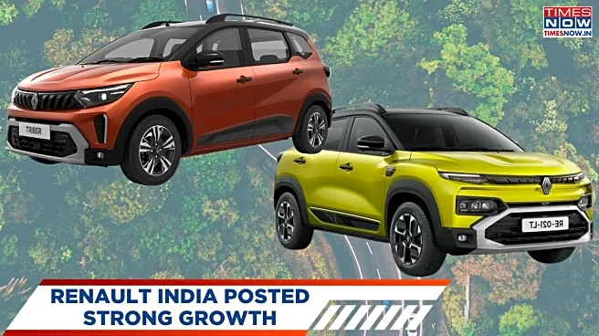 Renault India Records Strong Sales Growth In November As Triber And Kiger Lead The Charge
