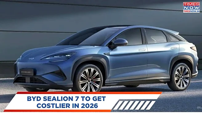BYD Sealion 7 to Get Pricier In 2026, Bookings Open Till Dec 31 At Current Rates