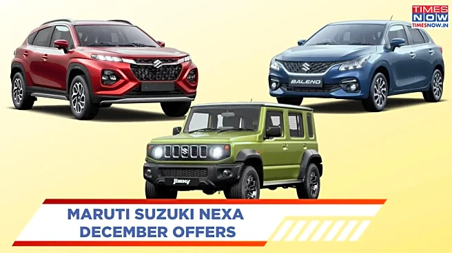 Maruti Suzuki December Offers — Over Rs 2 Lakh Discounts On Fronx, Baleno And Others