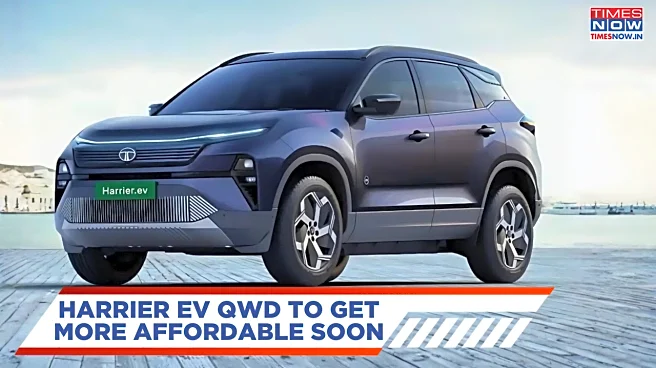 Tata Harrier EV All-Wheel-Drive To Get Affordable Soon - What To Expect!
