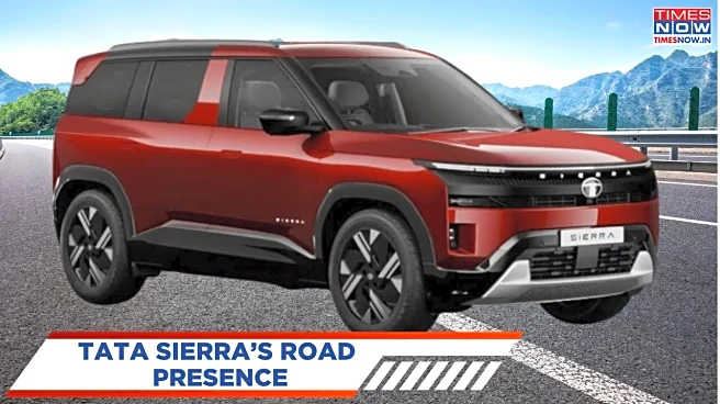 Watch - Tata Sierra SUV Real-Life Road Presence