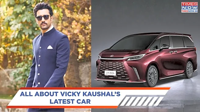 Inside Vicky Kaushal's New Lexus LM 350h — Bollywood’s Latest Luxury Ride