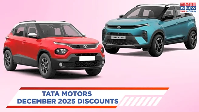 Tata Motors December Discounts - Up To Rs 75,000 Savings On Punch, Nexon, Harrier And More