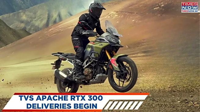 TVS Begins Deliveries of Apache RTX 300 ADV In India - Checkout The Details