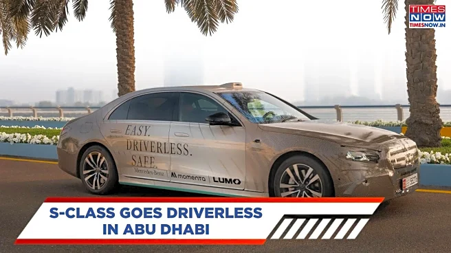 S-Class Goes Driverless — Mercedes-Benz, Momenta And Lumo Announce Robotaxi Service In Abu Dhabi