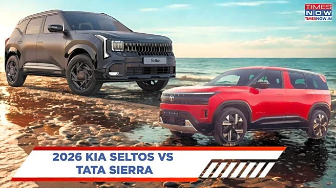 2026 Kia Seltos Vs Tata Sierra Comparison — Design, Features And Key Differences Explained