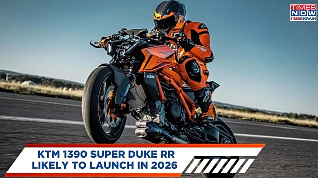 KTM 1390 Super Duke RR Coming Up In 2026 - Details Inside