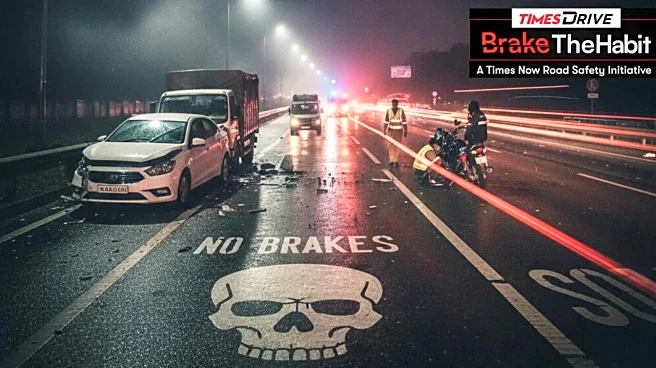 India’s Road Crashes Surge As Rear-End & Hit-and-Run Top List - 'Brake The Habit'