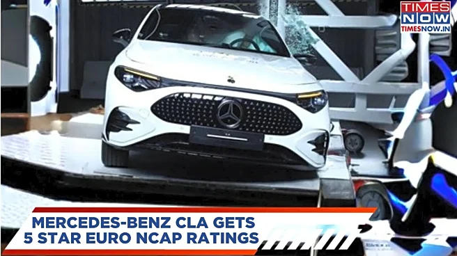 Mercedes-Benz CLA Scores 5-Star Euro NCAP Rating - Details Inside