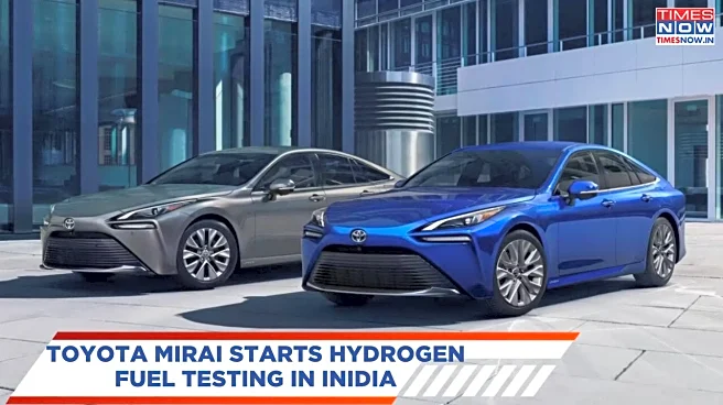 Toyota Mirai Begins Hydrogen Fuel-Cell Testing in India - Here Are The Details