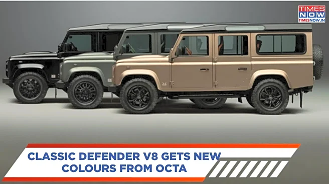 Classic Defender V8 Returns With New Colours And Features From Defender OCTA