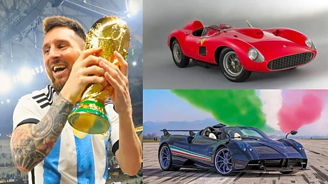 Inside Lionel Messi’s Iconic Car Collection – Ferrari 335 S, Pagani Zonda And More