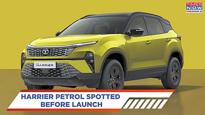 Tata Harrier Petrol Spotted Ahead Of India Launch – What We Know