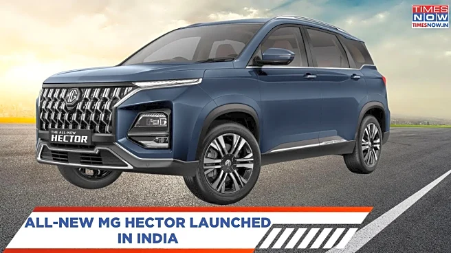 All-New MG Hector Launched In India At Rs 11.99 Lakh - Checkout Features, Specs, Interior and Design